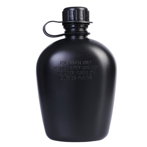 Échantillon GRATUIT BSSTORE Bouteille d'eau en polyester 500ml avec couvercle en plastique et mousqueton pour la randonnée, les sports, le camping, le vélo, la remise en forme, le yoga - Product Image 2