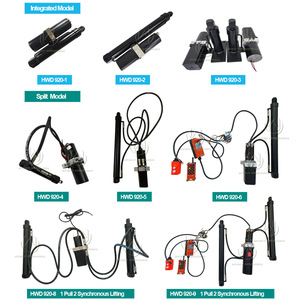 8000n 20000n 40000n 50000n 60000n 12V 24V 36V 48V 110V 220V công nghiệp điện thủy lực tuyến tính thiết bị truyền động Push Rod nhiệm vụ nặng nề - Product Image 2