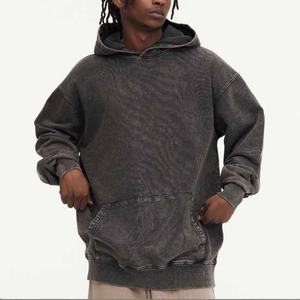 Sudadera con Capucha de Felpa para Hombre, Estilo Lavado Ácido, con Logotipo Personalizado del Fabricante - Product Image 5