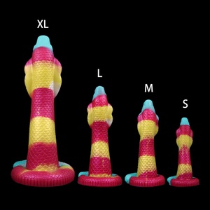YOCY Dildo Grande y Largo con Forma de Cobra Realista, Pene Gigante con Textura de Serpiente, Juguete Sexual de Silicona Suave para Mujeres y Hombres - Product Image 6
