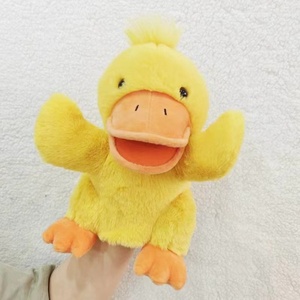 Ensemble de marionnettes à main pour enfants 6 pièces avec bouche de travail, jouet en peluche pour tout-petits <span class=keywords><strong>Ifor</strong></span> Show Theatre, cadeaux d'anniversaire, panier de Pâques - Product Image 6