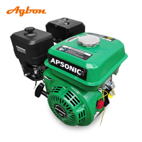 Moteur APSONIC 212cc OHV 4 temps refroidi par air, démarrage par lanceur, 4000W, Euro 2