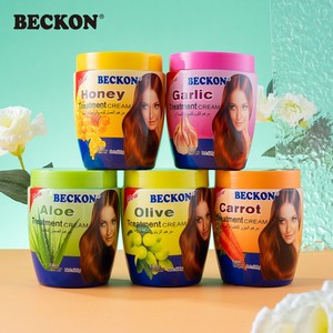BECKON PRODUCTS Masque capillaire professionnel, crème revitalisante pour cheveux secs et bouclés, hydratant, réparateur et nourrissant - Product Image 1