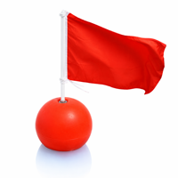 Bola Flotante Esférica de PE Roja de 400mm de Alta Calidad, Resistente a la Corrosión, para Interruptor de Nivel de Tanque de Acuicultura, Venta al Por Mayor