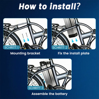 Batterie Lithium 36V 10Ah 13Ah 15Ah pour Vélo Électrique, Type Silverfish, Vente en Gros, Fournisseur Direct d'Usine OEM Personnalisé