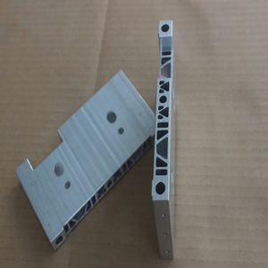 Profilo di alluminio 6063 anodizzante d'argento per la guida quadrata delle scatole di luce del tessuto - Product Image 2