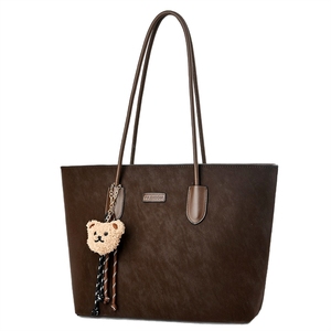 Borsa Tote Alla Moda, Semplice e Retrò, Grande Capacità, a Tracolla, Versatile, da Portare Sotto il Braccio - Product Image 4