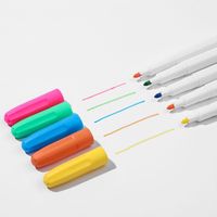 Marcadores de Colores en Caja, para Decoración de Fondo en Reuniones Anuales Empresariales, Manualidades y Suministros de Coloreo