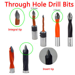 DH Noyau Forets Diamant Forets Trou Scie Trou Cutter Diamant 3D Carbure Solide Tungstène Forets pour Woodcuting - Product Image 5