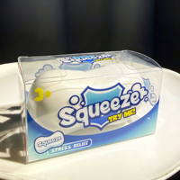 Balle de savon souple anti-stress, jouet sensoriel à presser, blocs ronds remplis, jouets ASMR anti-stress pour adultes, cadeau