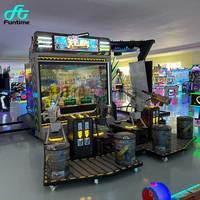 Machine lourde Tenjo 4 joueurs simulateur d'arcade de tir d'intérieur jeux de pistolet électroniques Machine de jeux de tir vidéo