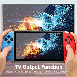 X7 Retro 4.3 Inch HD Cầm Tay Trò Chơi Giao Diện Điều Khiển Với 8G Màn Hình Mini <span class=keywords><strong>MP5</strong></span> Video <span class=keywords><strong>Player</strong></span> 10000 Được Xây Dựng Trong Trò Chơi Wi-Fi Kết Nối - Product Image 2