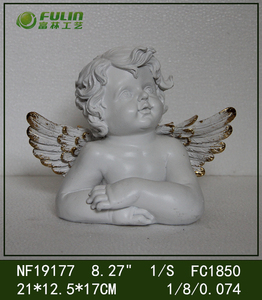 Estátua de Anjo em Bronze, Latão e Resina, 17 cm de Altura, Impermeável, Realista, Pintada à Mão, Linda Decoração de Casamento, Presente, Estátua de Querubim - Product Image 4