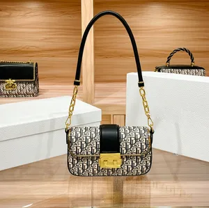 时尚女性设计师手袋奢华手袋女性字母肩带钱包和手袋2023奢侈品
