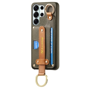 <span class=keywords><strong>เคส</strong></span>ใส่บัตรเครดิตแบบห่วงรัดข้อมือเคสโทรศัพท์สำหรับ Samsung <span class=keywords><strong>A57</strong></span>/A37/A17/S26อัลตร้าเคสกระเป๋าสตางค์สำหรับ Galaxy S25FE/A07/A56 - Product Image 4