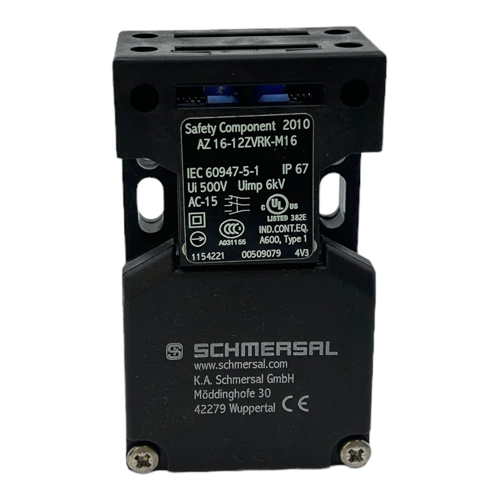 SCHMERSAL AZ 16-12ZVRK-M16 Safety Door Lock Switch - Original German