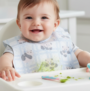 Baberos Desechables Impermeables para Bebés, Baberos Ligeros a Prueba de Fugas con Bolsillo - Product Image 4