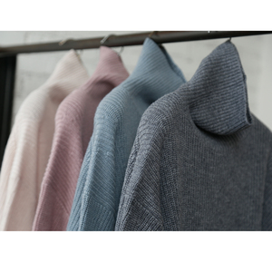 Wholesale Online Wool Blended <strong>Turtle</strong> <strong>Neck</strong> Sweater for Women Rib Stitch Knitted Real fox Fur <strong>Ladies</strong> <strong>Jumper</strong> - Product Image 3