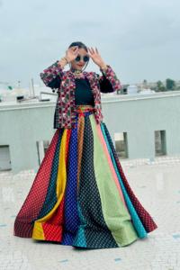 Vêtements ethniques pleine couture Koti Choli pour Navratri Occasion femmes Koti Style robe disponible au prix de gros Lehenga Choli - Product Image 6