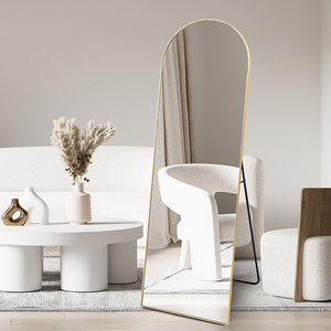 Nhà Sản Xuất Vòm Thiết Kế Phòng Tập Thể Dục Gương Tường Lớn Nhảy Gương Spiegel Đóng Khung Đầy Đủ Chiều Dài Gương - Product Image 1