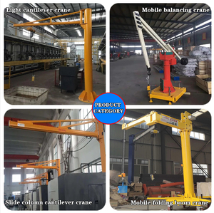 Electric <strong>Manual</strong> Rotary <strong>Crane</strong> 360 180 Small Lift Single Arm Hanging Wall Single Arm <strong>Crane</strong> Column Type Cantilever - Product Image 4
