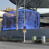 Pantalla LED Comercial de Gran Formato para Aplicaciones Arquitectónicas en Exteriores, Último Producto, Tecnología DIP, Resistente al Agua IP66