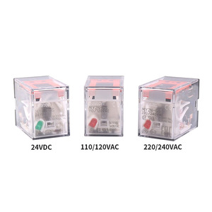 รีเลย์ขนาดเล็กแบบขายส่ง MY4N-GS DC24V 5A 4 NO 4 NC - Product Image 2