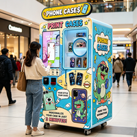 Máquina Expendedora de Fundas Personalizadas para Teléfonos, Máquina de Fundas para Teléfonos Personalizadas, Equipo Comercial Automatizado para Supermercados