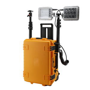 Xách tay Telescopic mast LED di động khẩn cấp cứu hộ Tìm Kiếm Ánh Sáng tháp có thể sạc lại IP65 RGB phát thải cho vườn cảnh quan DC - Product Image 2