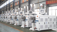 Extrudeuses à double vis coniques en PVC plastique haute efficacité SJSZ 65/132 SJSZ80/156 SJ92/188 SJ110/200