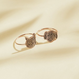 Anello LEPAI in Rame di Lusso, Anelli Raffinati, Anelli alla Moda Unisex, Vendita all'Ingrosso OEM ODM - Product Image 5