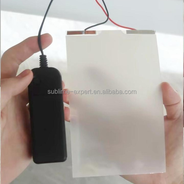 Pdlc Film Sample Kit Partition Switchable Glass Film Privacy Self Adhesive PDLC Smart Film for Partition Door & Window
