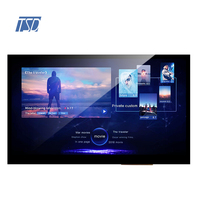 10,1 ''10,1 pulgadas 1024x600 Resolución IPS LVDS USB I2C Interfaz TFT LCD Pantalla con panel táctil capacitivo PCAP