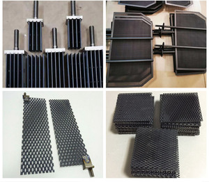 Điện Cực Điện Cực Platin Tấm Iridium Ruthenium Oxide Coating Wire Điện Cực Lưới Titan Cho Muối Chlorinator - Product Image 4