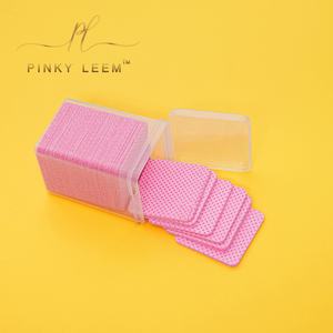 แผ่นสำลีเช็ดกาวต่อขนตา Pinky Leem OEM ปราศจากขุย สำหรับเช็ดกาวต่อขนตา - Product Image 2