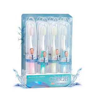 Ensemble de brosses à dents pour adultes de haute qualité, nouveau design, 12 pièces, poils doux, colorées, pas chères - Product Image 1