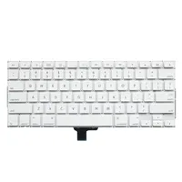 Keyboard Laptop Merek Asli Warna Putih, untuk APPLE A1342 US Notebook Pengganti