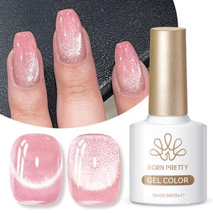 BORN PRETTY - Esmalte de <span class=keywords><strong>Uñas</strong></span> Magnético con Efecto Ojo de Gato, Color Rosa Brillante, No Tóxico, Libre de Crueldad, Gel de <span class=keywords><strong>Uñas</strong></span> con Efecto Ojo de Gato Cristalino - Product Image 1