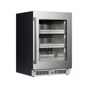 NE-352-12 Enfriador de Bebidas Integrado Bajo Mostrador de 24 Pulgadas, 110L, 100 Latas, para Bar en Casa - Product Image 6