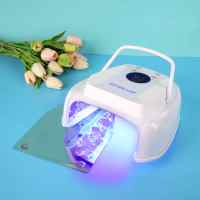 Sèche-ongles portable rechargeable UV LED 72W, lampe à ongles sans fil plus puissante