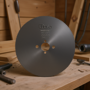 Lame de scie circulaire HSS Ttake 250x2x32 Z160 T5 Fabriquée en Italie - Product Image 3