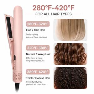 Torlin, <span class=keywords><strong>Nuevo</strong></span> Secador <span class=keywords><strong>de</strong></span> Pelo con Aire Frío y Caliente 280F 420F, Mayor Brillo y Suavidad, Millones <span class=keywords><strong>de</strong></span> Iones Negativos, Plancha <span class=keywords><strong>de</strong></span> Pelo <span class=keywords><strong>de</strong></span> Cerámica 230C - Product Image 3