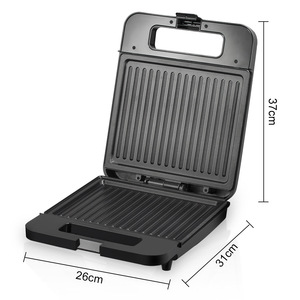 Machine à panini multifonctionnelle électrique avec revêtement antiadhésif pour petit-déjeuner familial - Product Image 5