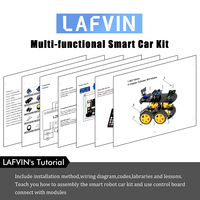 Kit de Coche Robótico Inteligente Multifuncional 4WD para R3, Sensor Ultrasónico, Módulo Bluetooth, Coche Robótico para Arduino