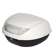 Sacoche de selle pour boîtier léger moteur Top Box avec LED casque boîte à outils moto PlasticTail Box