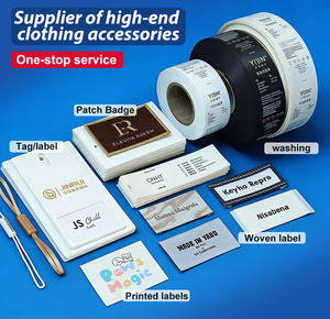 Étiquette en tissu personnalisée, <span class=keywords><strong>haute</strong></span> <span class=keywords><strong>couture</strong></span>, <span class=keywords><strong>logo</strong></span> jacquard, satin de soie, coton, soie, tissu gaufré, col haut, tissu <span class=keywords><strong>haute</strong></span> densité - Product Image 6