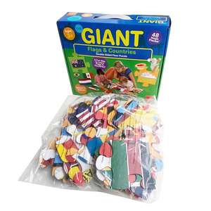 <span class=keywords><strong>Puzzle</strong></span> géant double face personnalisé de 48 pièces - Product Image 1
