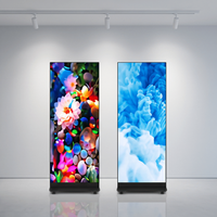 Affichage LED Vislat P2.5 haute résolution pour affiches, promotions, signalisation numérique portable en extérieur, écran pour la publicité vidéo et les événements