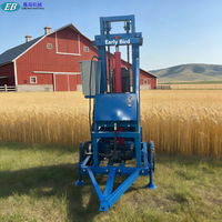 Machine de forage de puits électrique hydraulique à couple élevé, mini-foreuse portable pour usage domestique