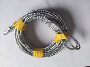 Venta al por mayor de China, Cable de <span class=keywords><strong>puerta</strong></span> de garaje de 3mm, 4mm, 5mm, 6mm para hardware de 7x19 para Resortes de Extensión, hardware de <span class=keywords><strong>puerta</strong></span> de garaje inclinable - Product Image 5